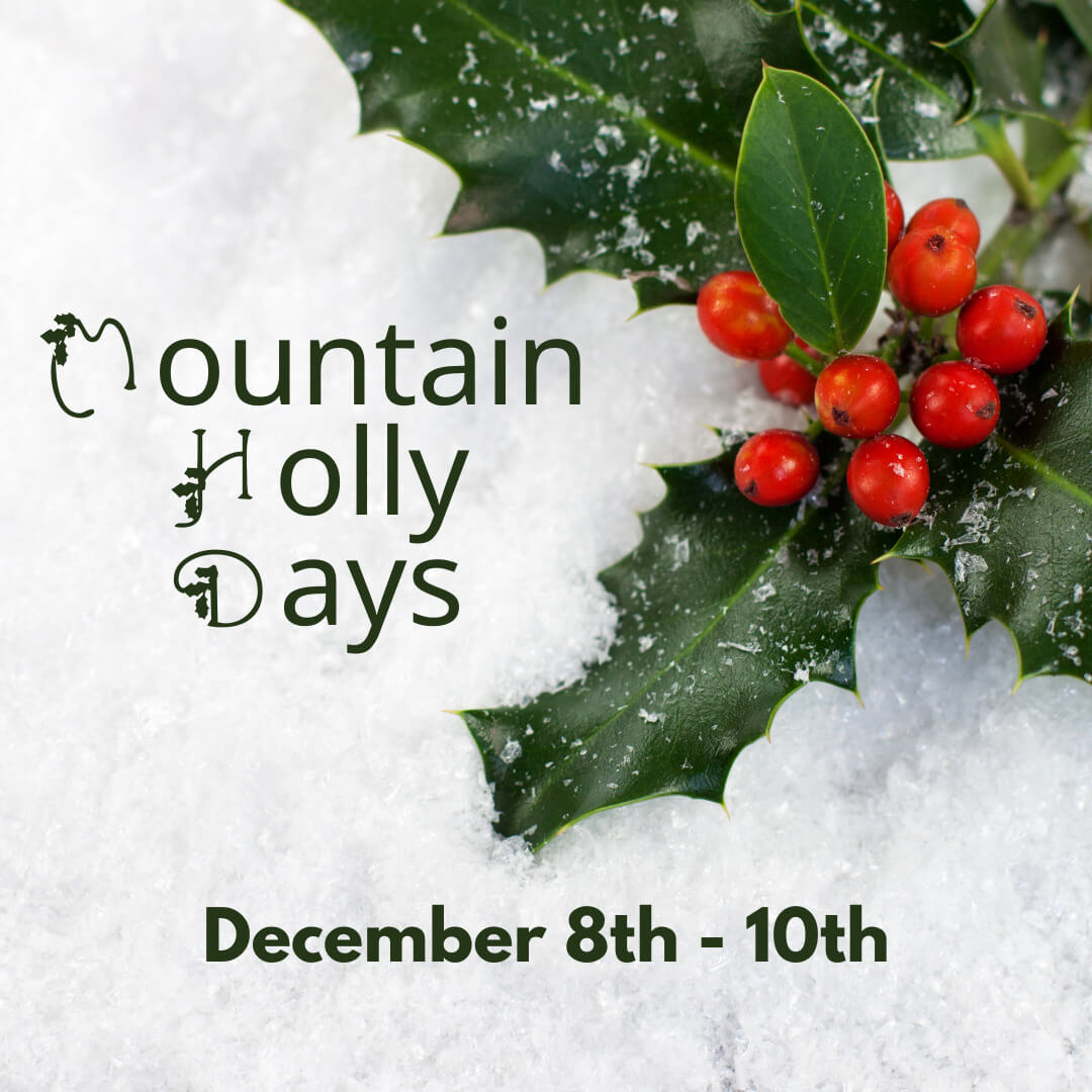 Mountain Holly Days December 8th -10th