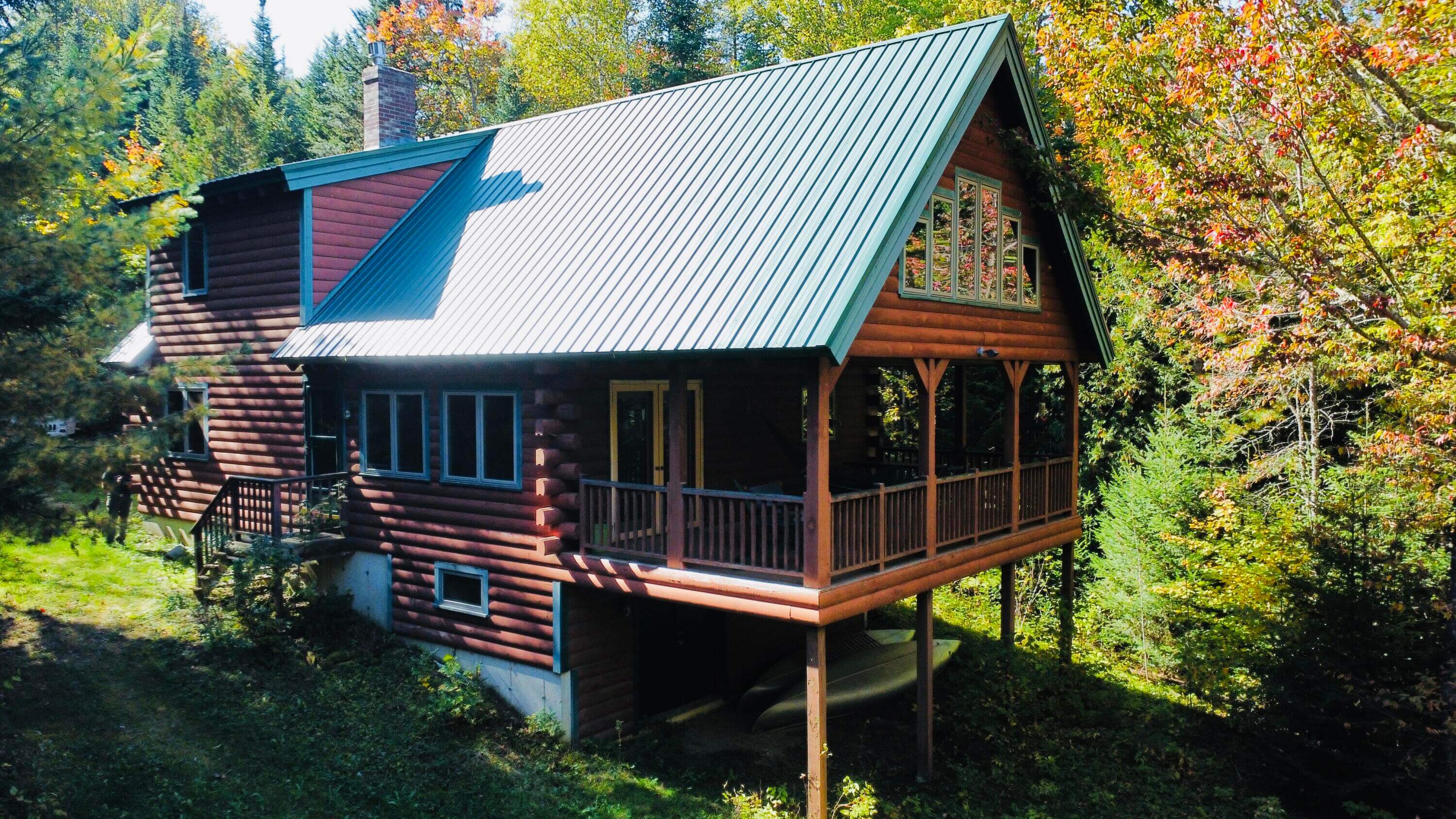 Live in Rangeley Find a Home like a Log Cabin