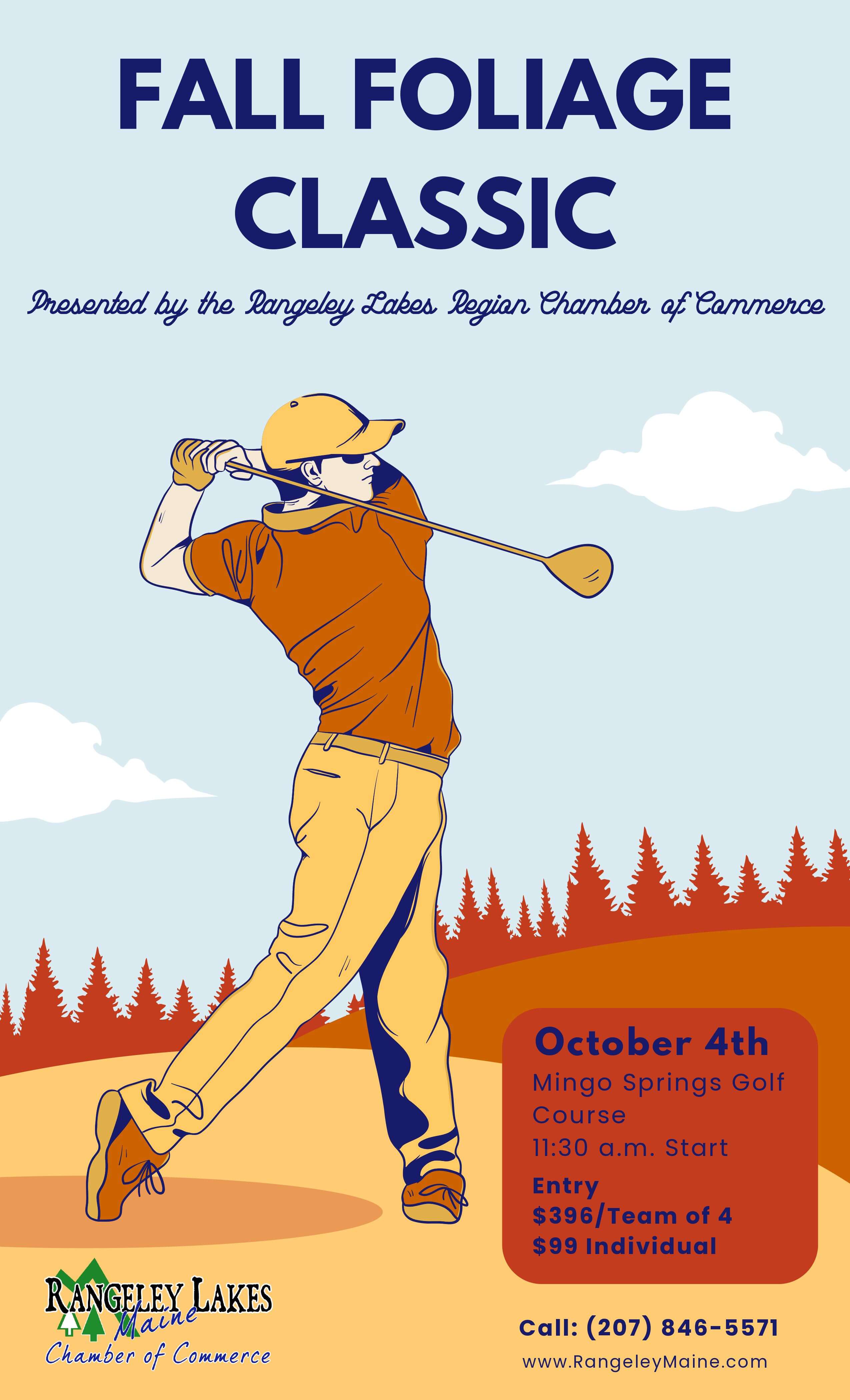 11x14 - Fall Foliage Classic Tournament Flyer (2)