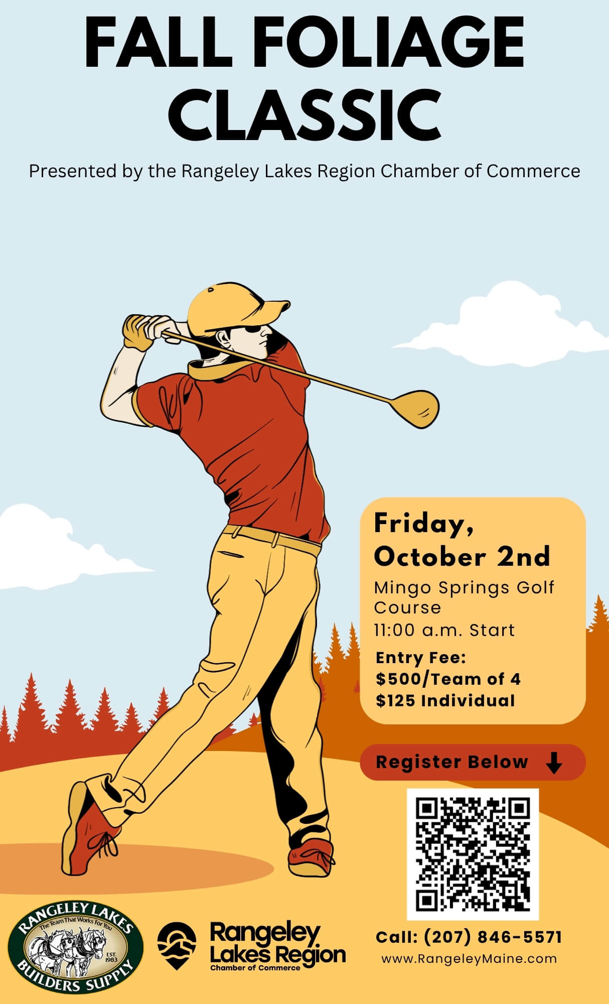 11x14 - Golf Tournament Flyer 2026