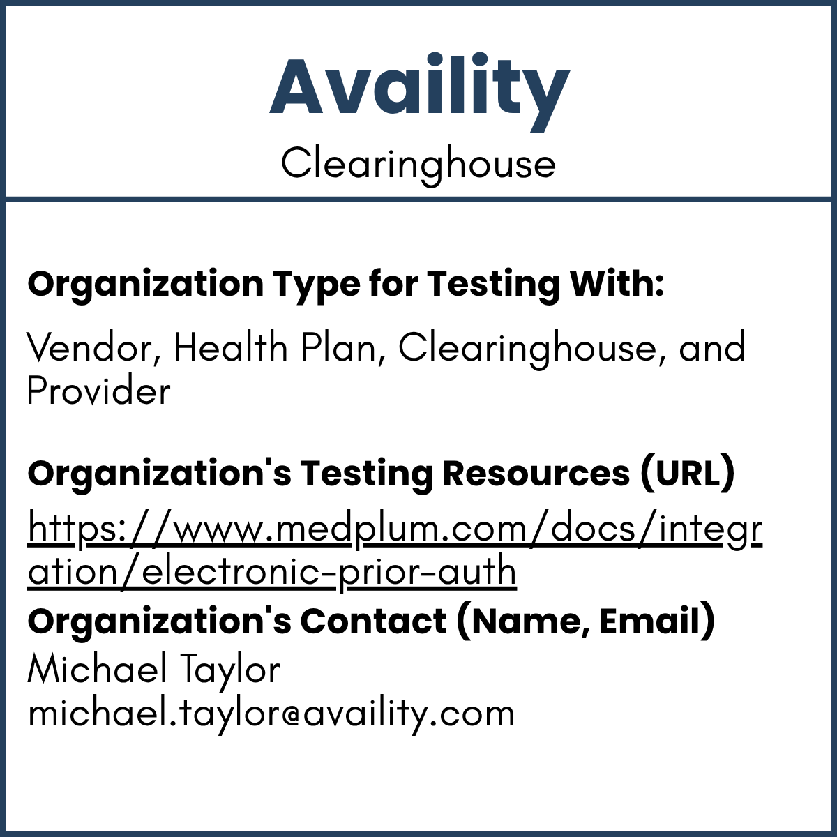 Availity