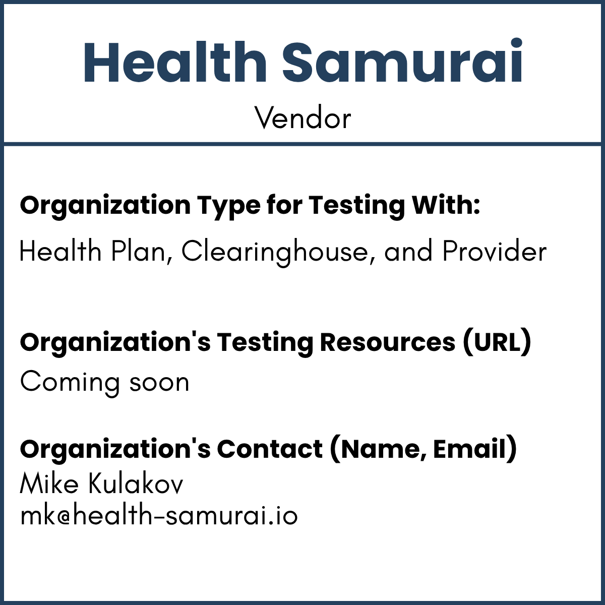 Health Samurai, Inc