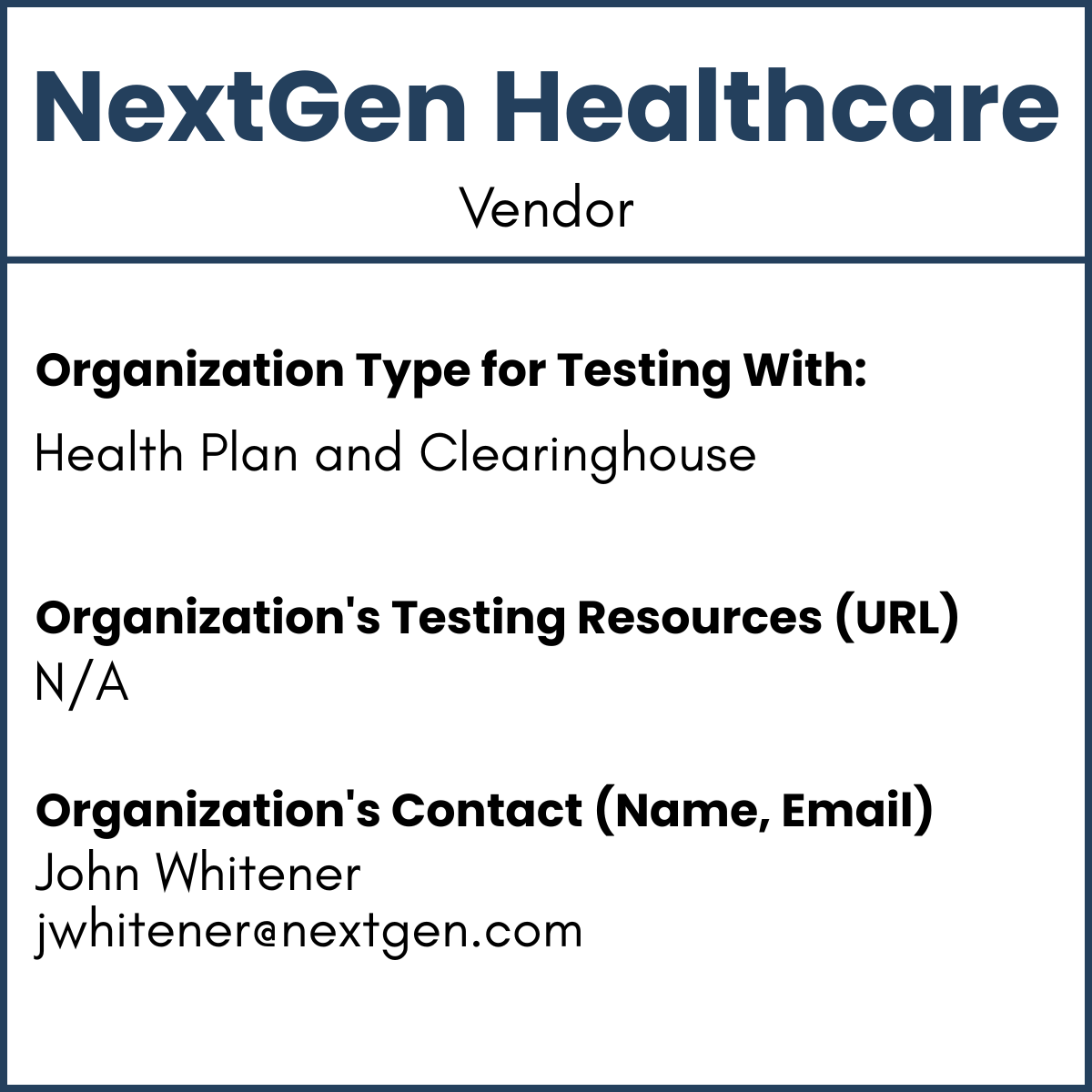 NextGen_Testing