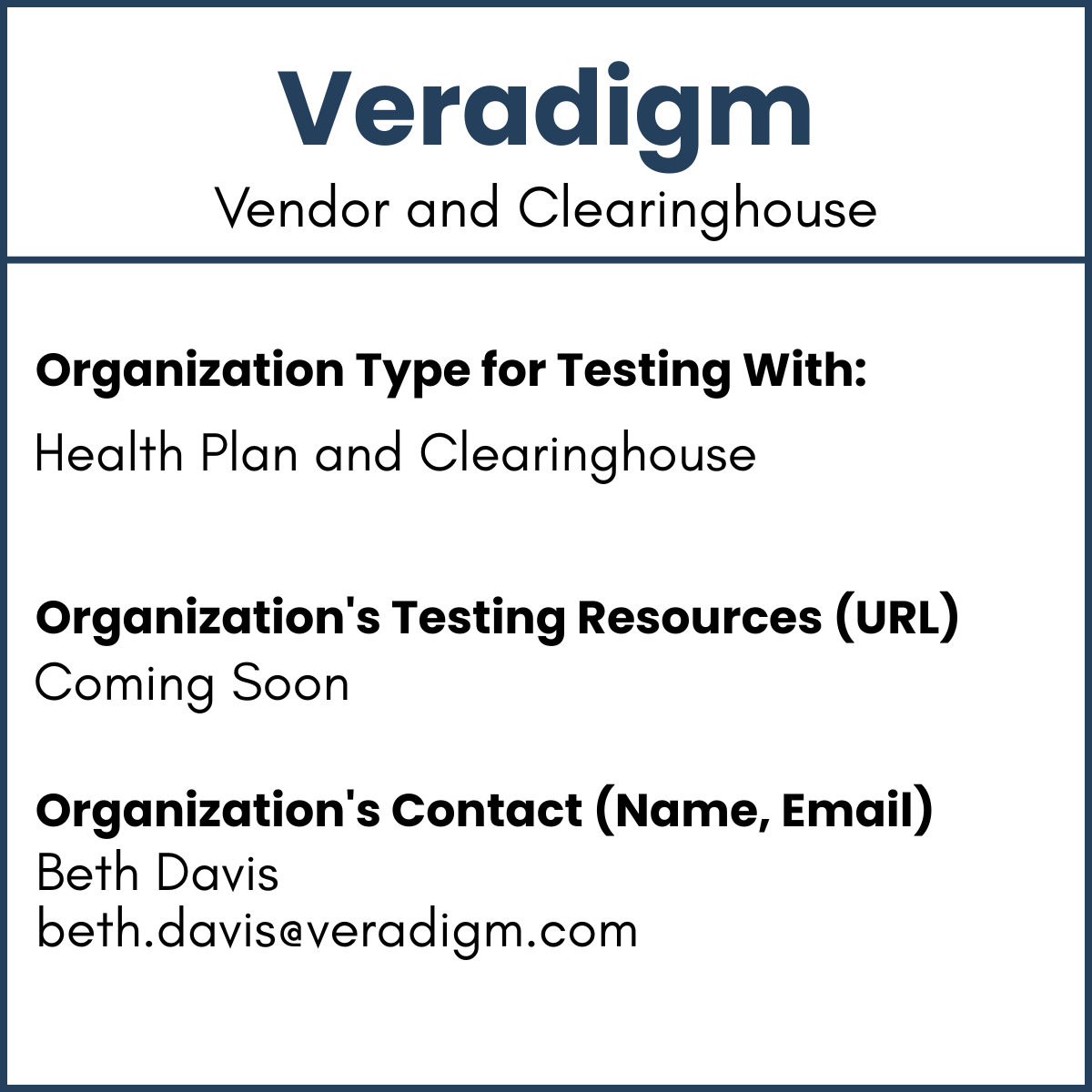 Veradigm_testing