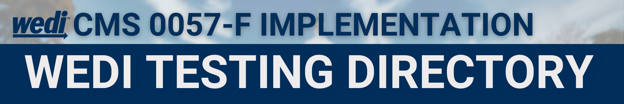 WEDI website header (9 x 1.5 in)