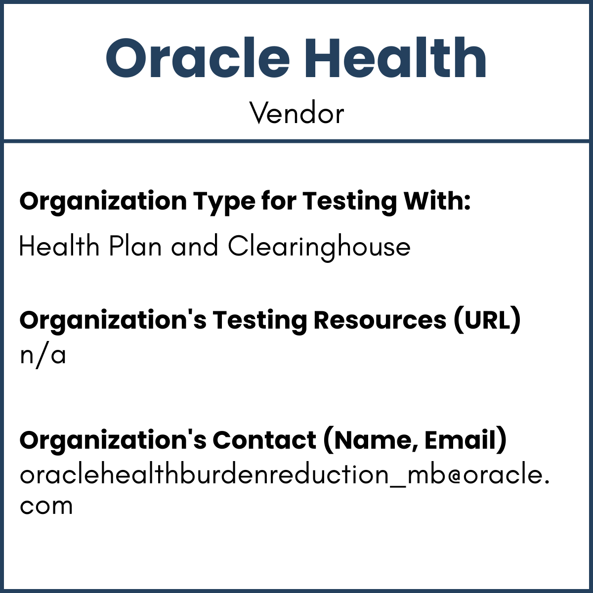 Oracle