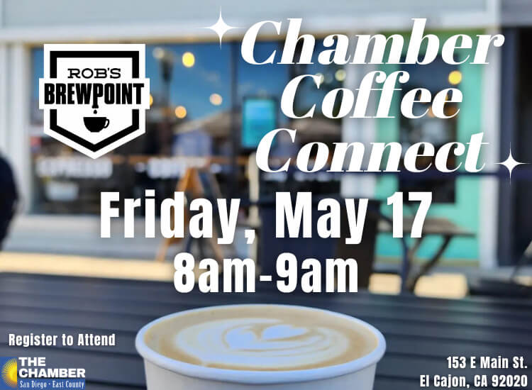 5/17 Chamber Coffee Connect | 8am | Rob's Brewpoint 