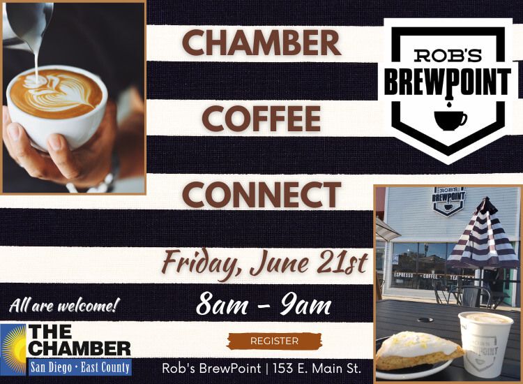 6/21 Chamber Coffee Connect | 8am | Rob's Brewpoint 