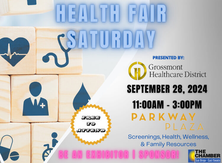 9/28 Fall Health Fair | Parkway Plaza | 11a-3p | Be an Exhibitor! | Register to Participate