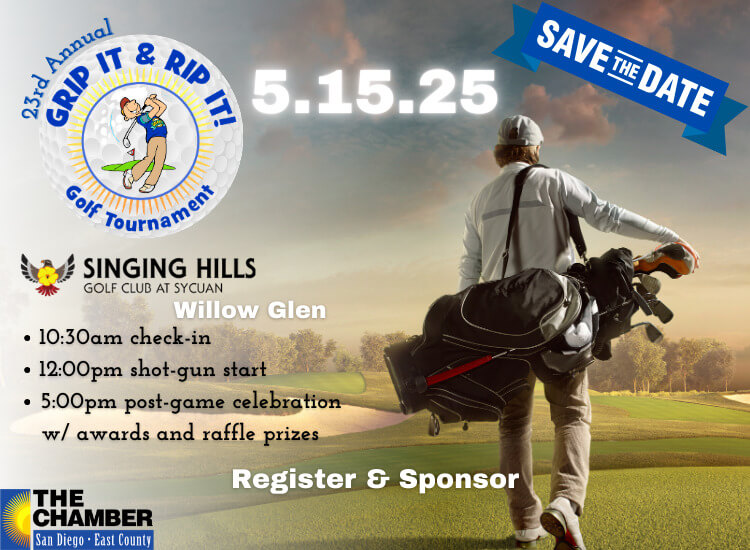 5/15 Grip It & Rip It Golf Tournament  | Singing Hills Golf Club | Sponsor | Register