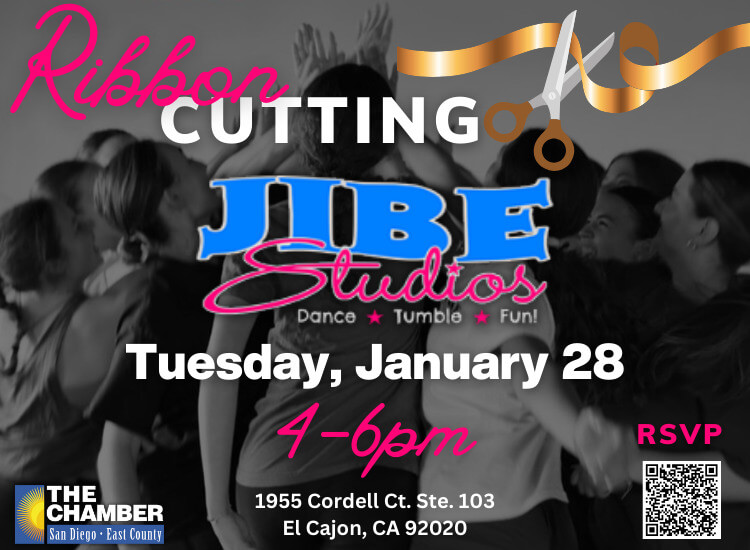 1/28 Ribbon Cutting | Jibe Studios | 4p-6p | RSVP