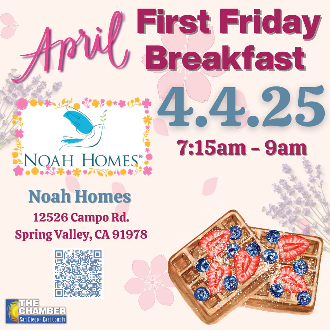 April First Friday Breakfast 4.4.25 Register Today!