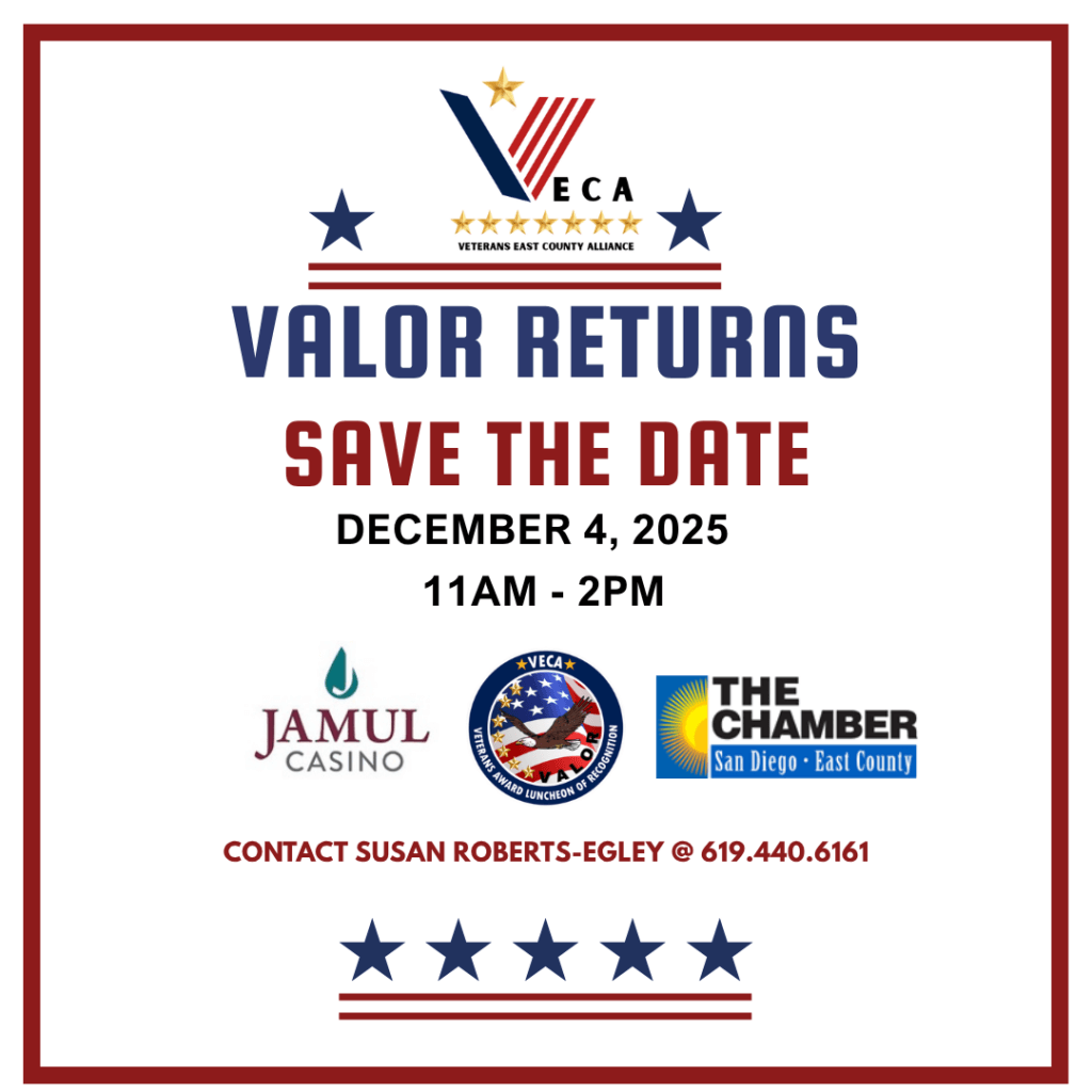 VALOR RETURNS - 2025 Save the Date