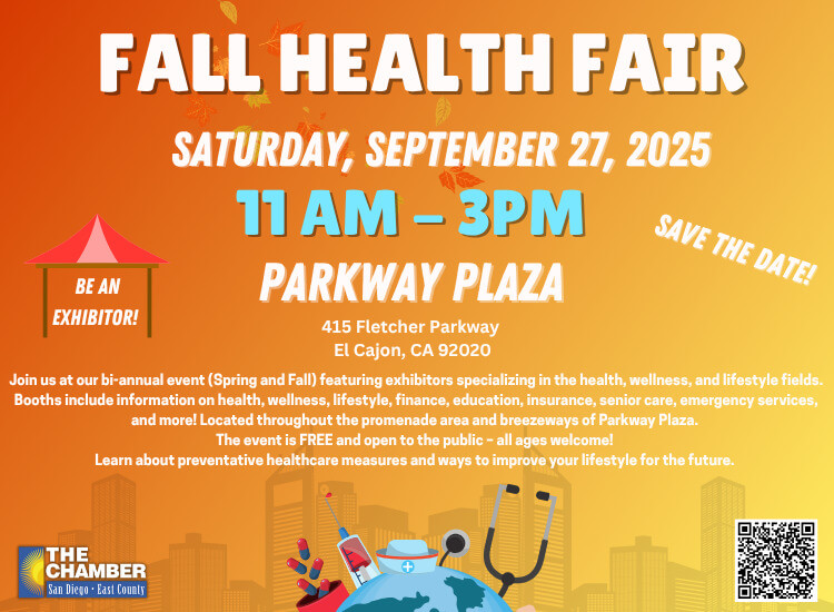 9/27 Fall Health Fair at Parkway Plaza | Be An Exhibitor! | Free to Attend | Sponsor 