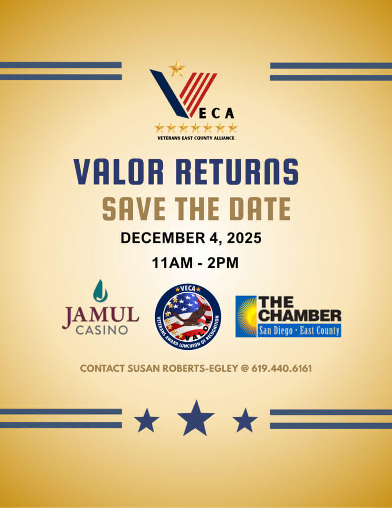 VALOR RETURNS - 2025 Save the Date (Real Estate Flyer)