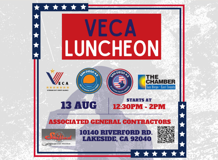 8/13 VECA Luncheon | FREE! | Must RSVP to Attend | No More Than 2 Reps per Company