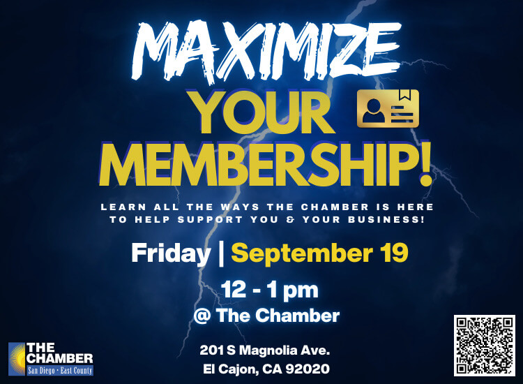 9/19 Maximize Your Membership | Unlock Your Chamber Benefits | Old, New & Prospective Members | FREE! RSVP to Attend