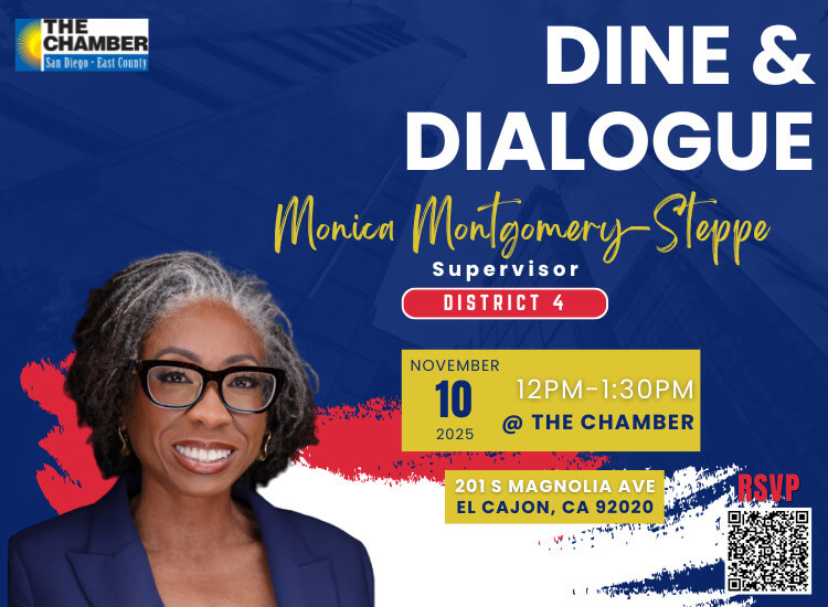 11/10 Dine & Dialogue w/ Supervisor Monica Montgomery-Steppe | Sit Down With Local Government! | RSVP to Attend 