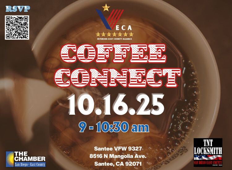 10/16 VECA Coffee Connect | Connect with Veteran-Friendly Businesses | RSVP to Attend