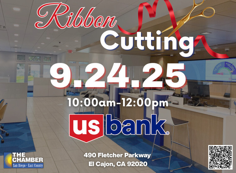9/24 Ribbon Cutting - US Bank | FREE! | RSVP to Attend