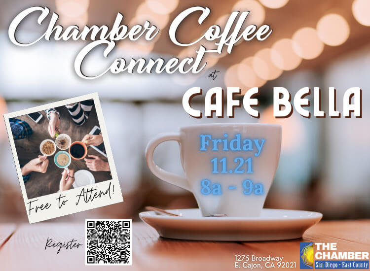11/21 Chamber Coffee Connect at Cafe Bella