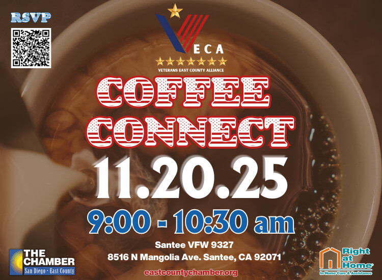 11/20 VECA Coffee Connect at Santee VFW