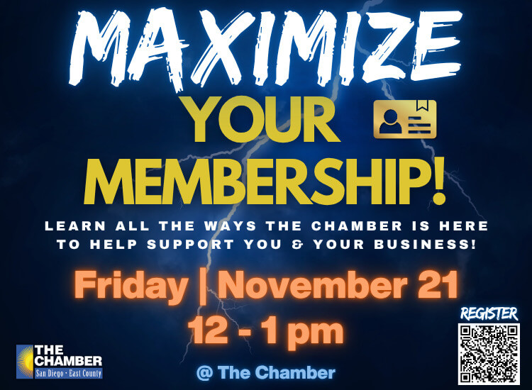 11/21 Maximize Your Membership at the Chamber!