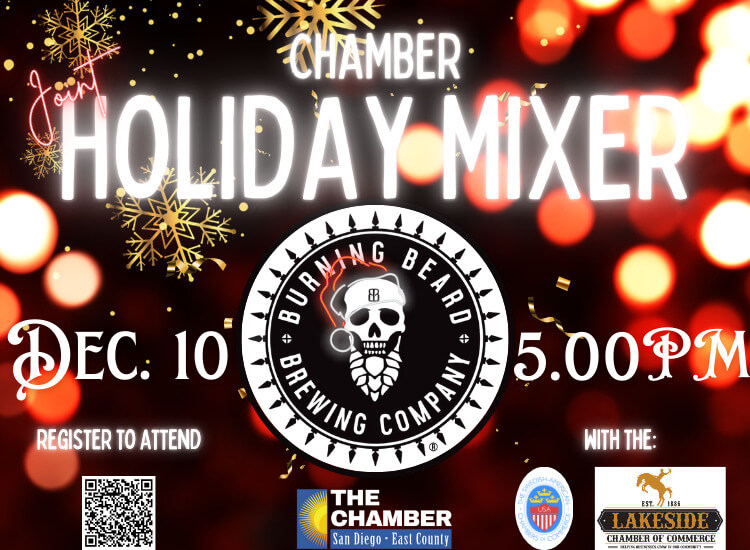 12/10 Joint Chamber Holiday Mixer at Burning Beard Brewing | 5p-7p | FREE | Register to Attend