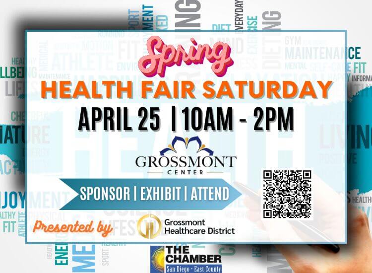 4/25 Spring Health Fair at Grossmont Center