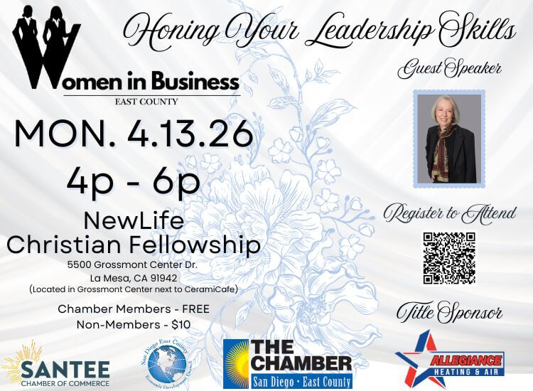 4/13 Women in Business at Grossmont Center