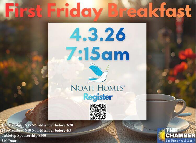 4/3 First Friday Breakfast at Noah Homes