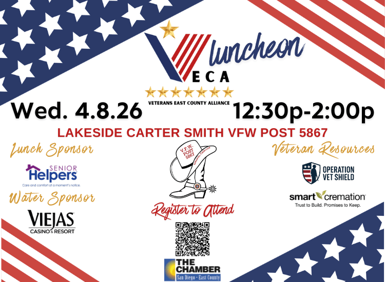 4/8 VECA Luncheon at Lakeside Carter Smith VFW Post 5867