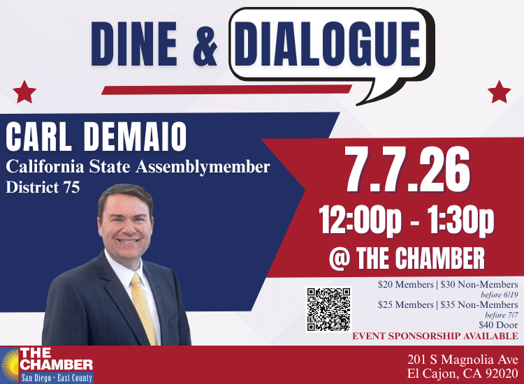 7/7 Dine & Dialogue w/ Assemblymember Carl DeMaio