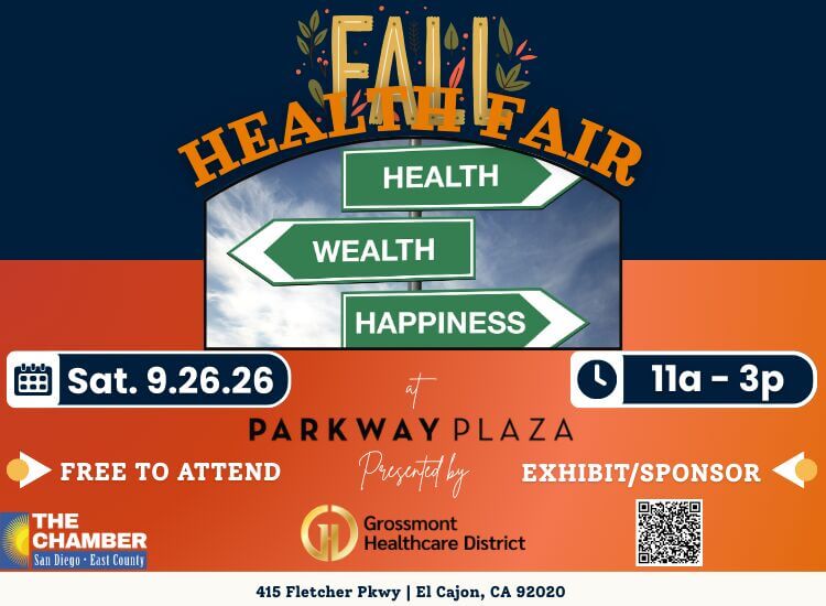 9/26 Fall Health Fair at Parkway Plaza