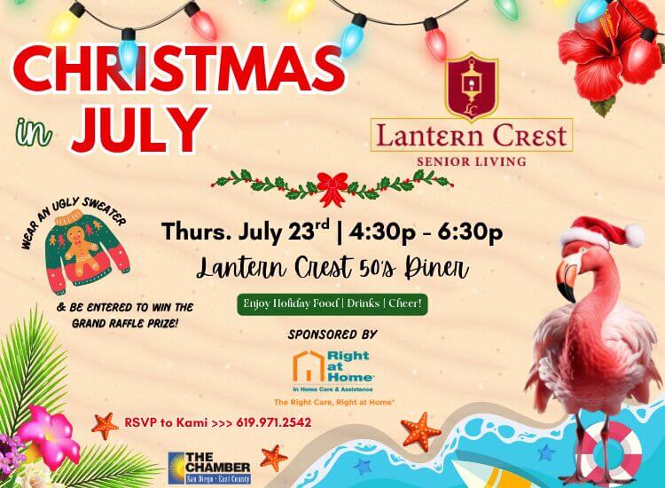7/23 Christmas in July Business After Hours at Lantern Crest