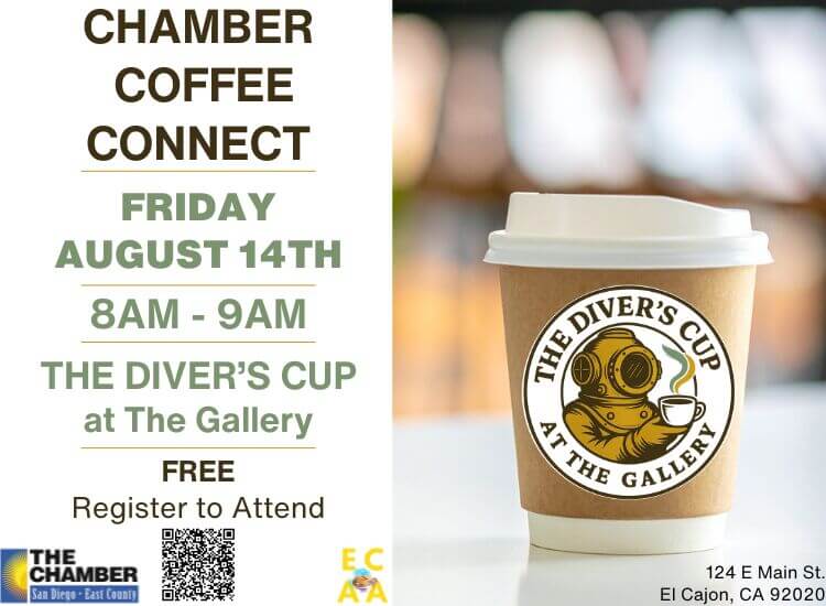 8/14 Chamber Coffee Connect at The Diver's Cup