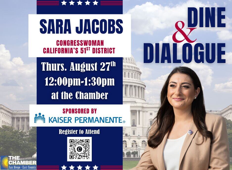 8/27 Dine & Dialogue w/ Congresswoman Sara Jacobs
