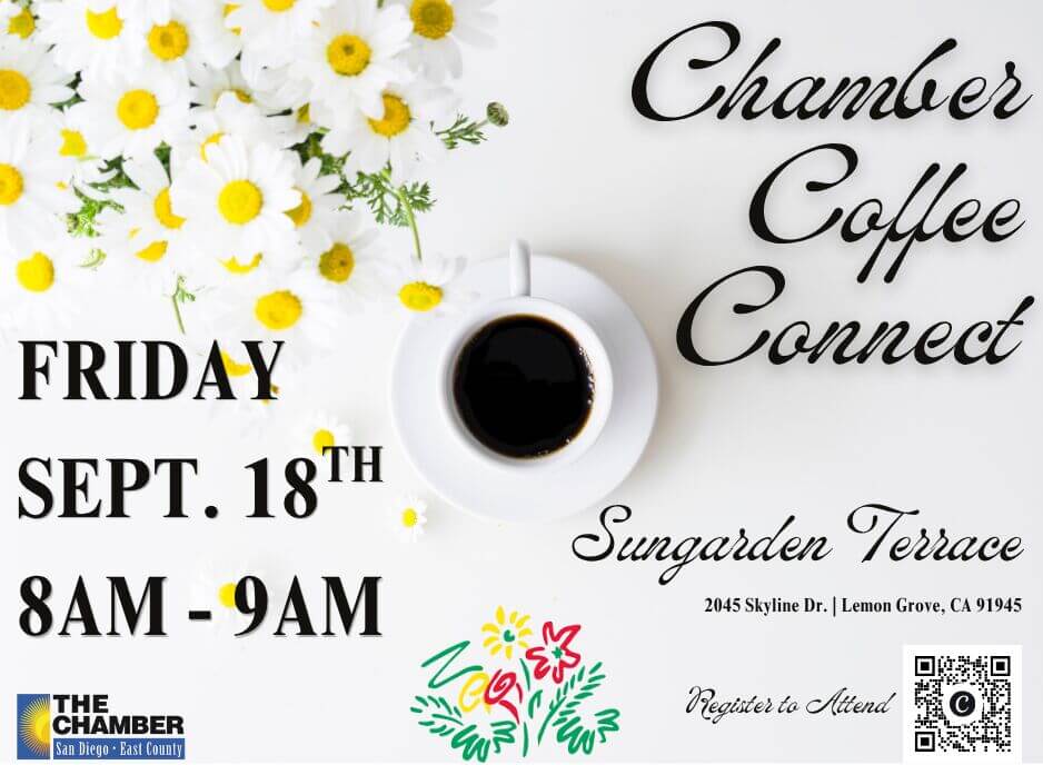 9/18 Chamber Coffee Connect at Sungarden Terrace