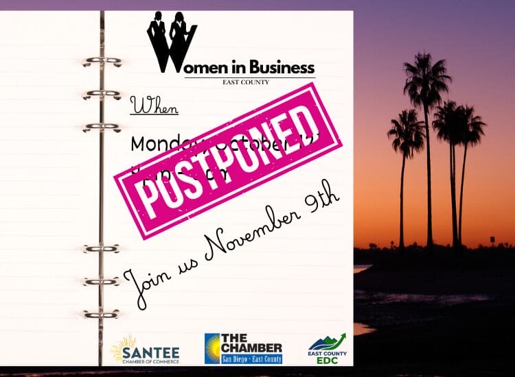 10/12 Postponed - Women in Business