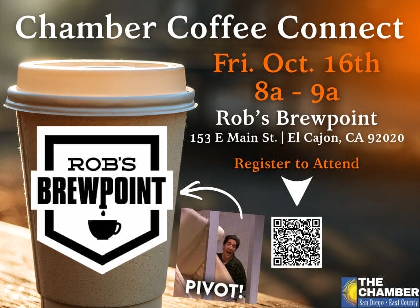 10/16 Chamber Coffee Connect at Rob's Brewpoin