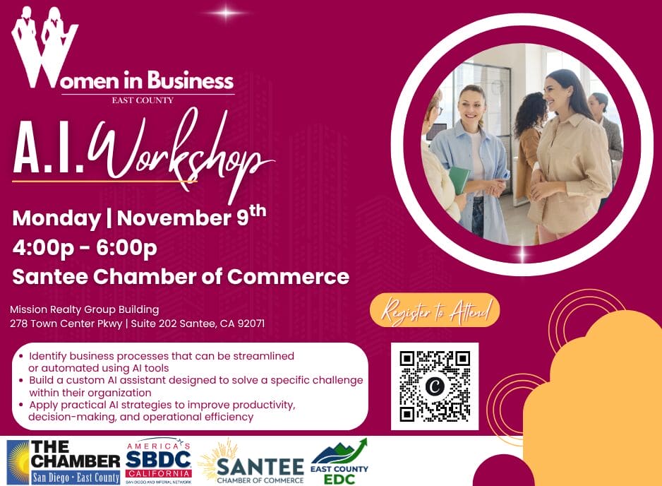 11/9 Women in Business AI Workshop
