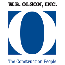 W.B. Olson, Inc. Logo The Construction People