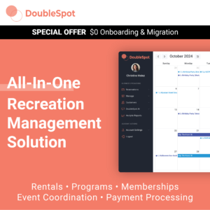 Doublspot Ad - All-in-One Recreation Management Solution