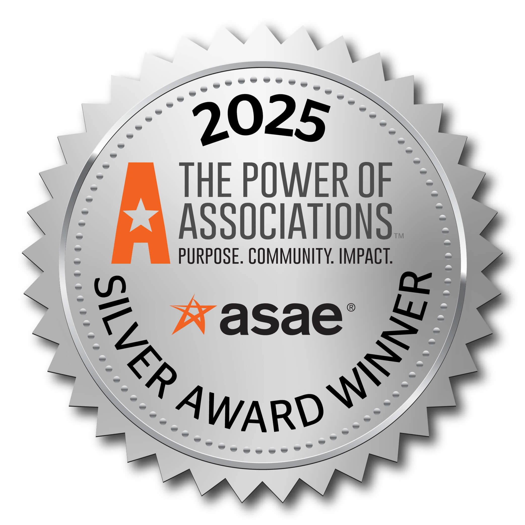 ASAE- Power of Associations - Silver Award Winner