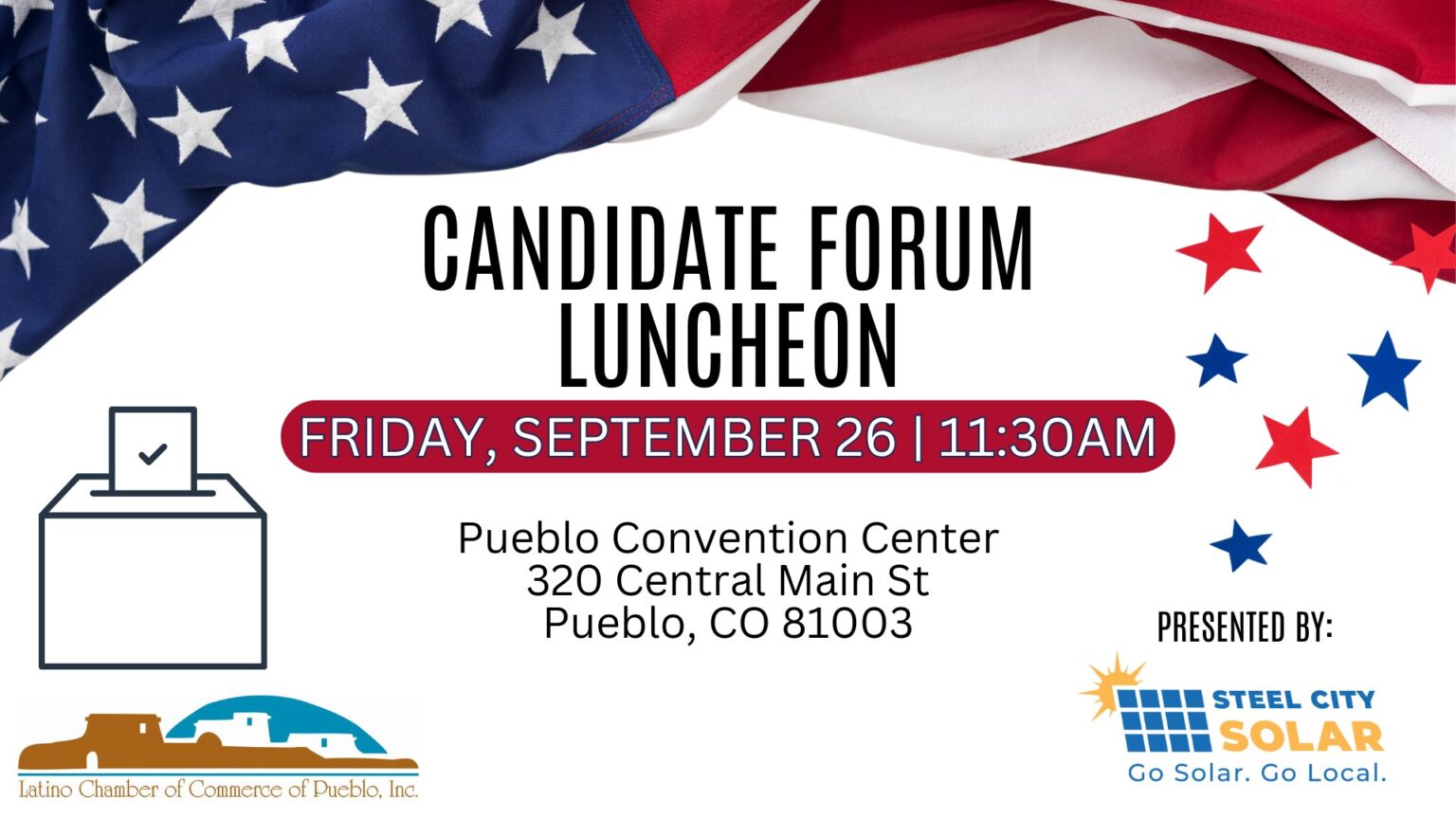 2025 September Candidate Forum Luncheon