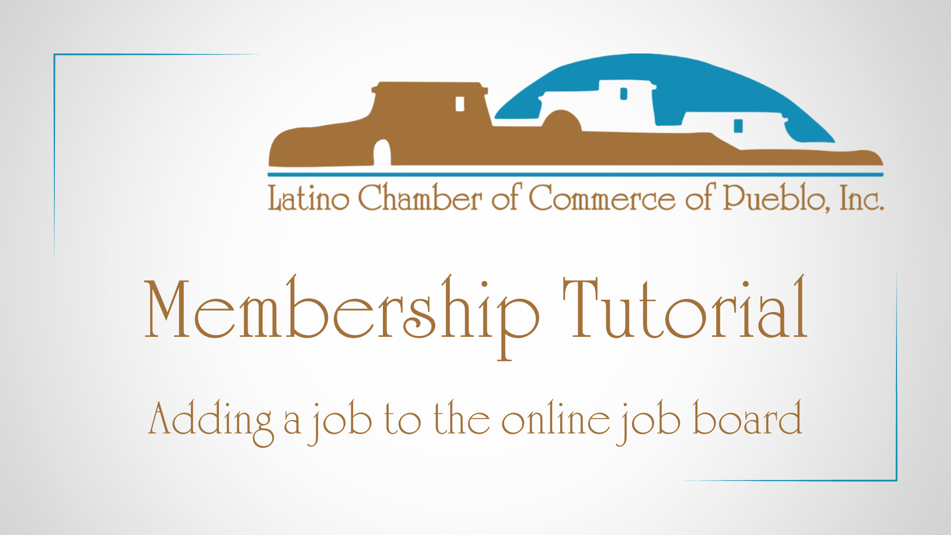Adding a job to the online job board