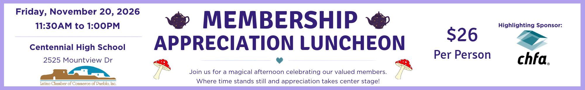 Membership Appreciation Banner Graphic