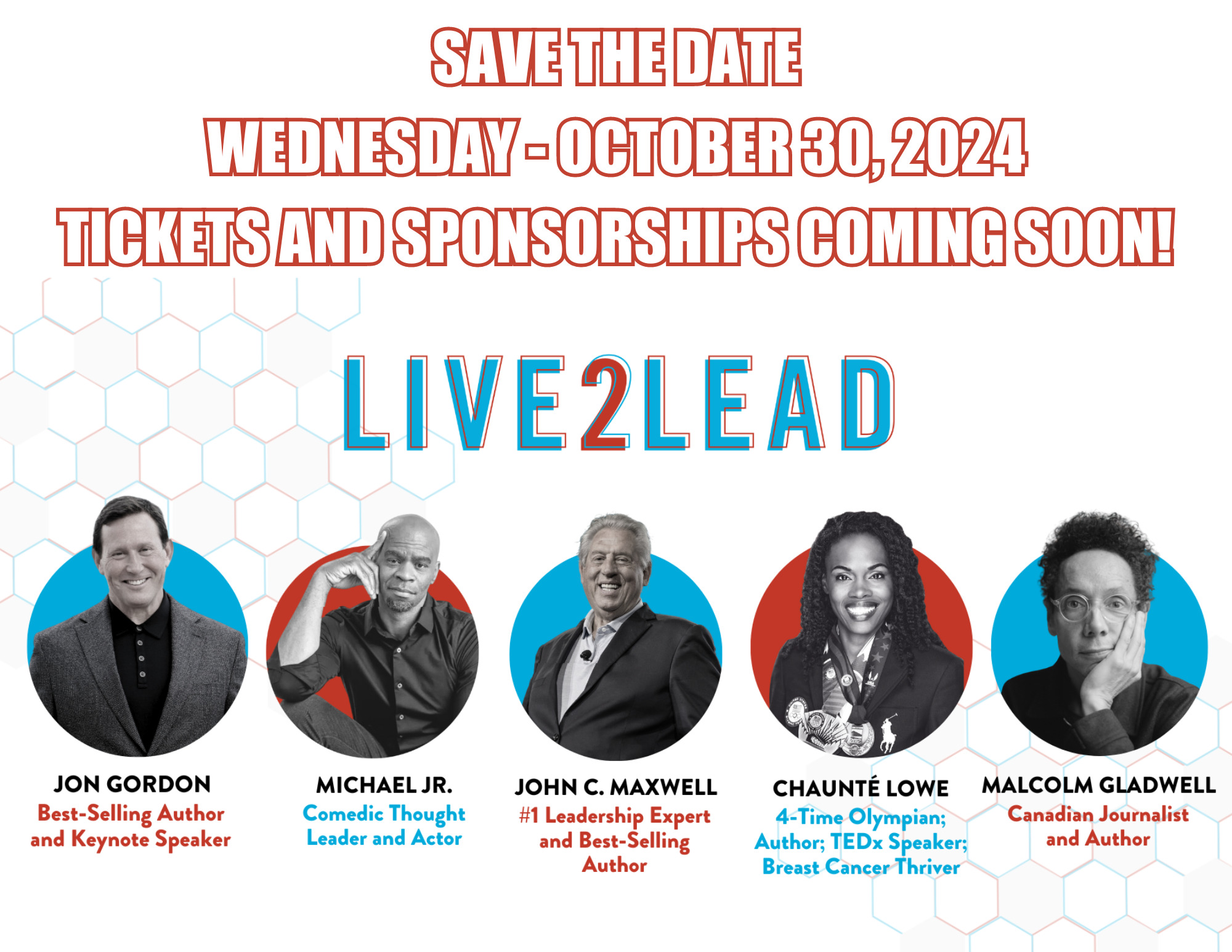 LIVE2LEAD SAVE THE DATE