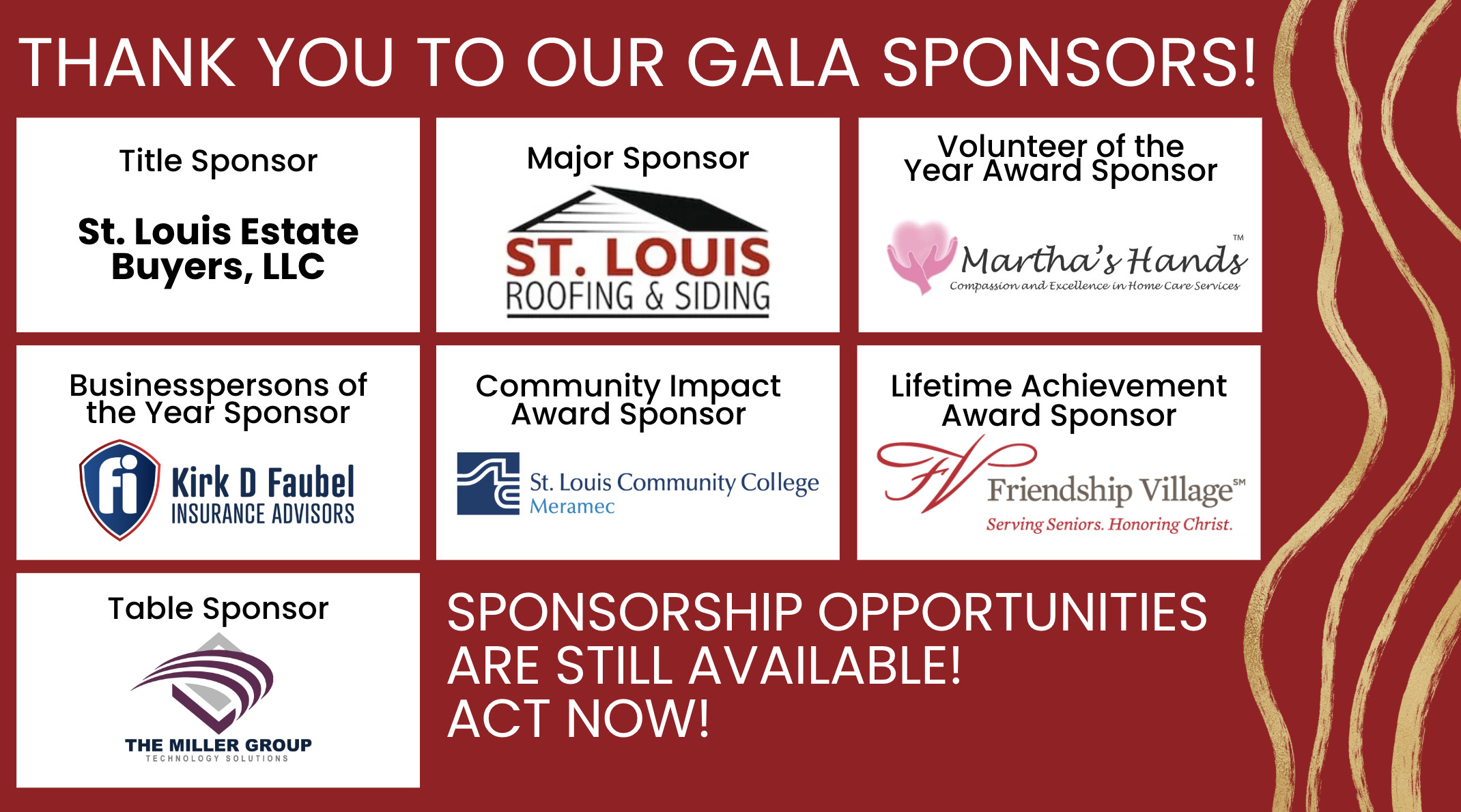 Gala sponsors as of01122026