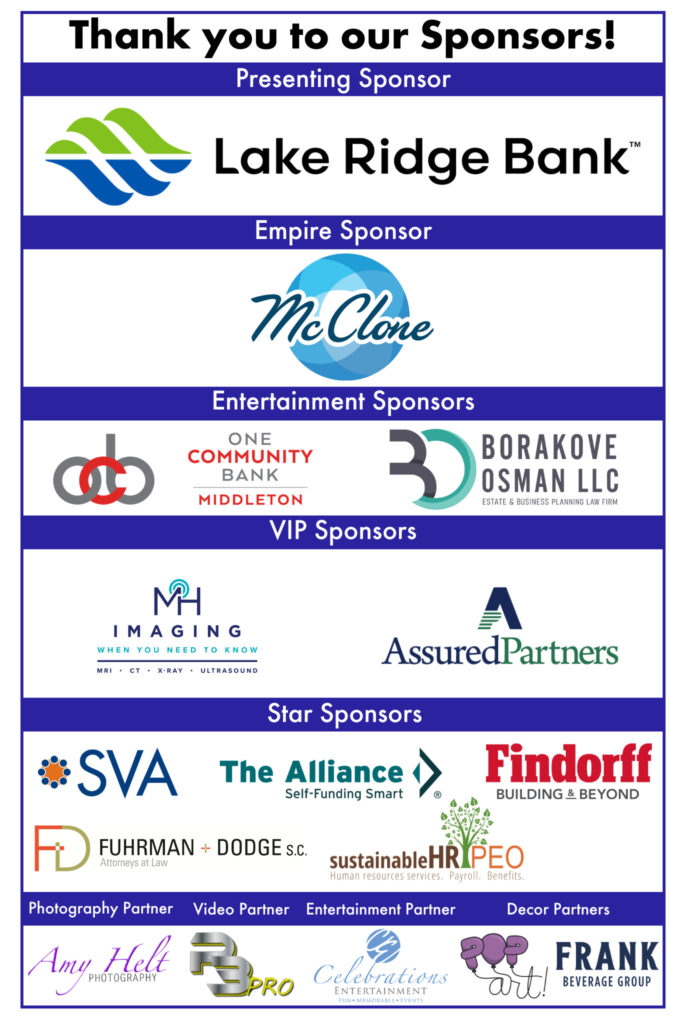 Thank you to our Sponsors! (6)